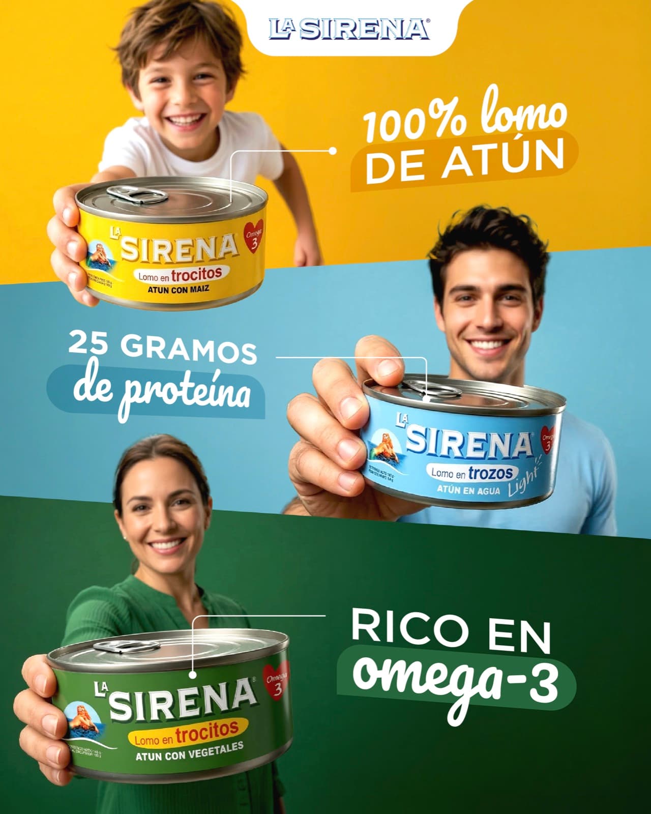 La Sirena campaign featured visual